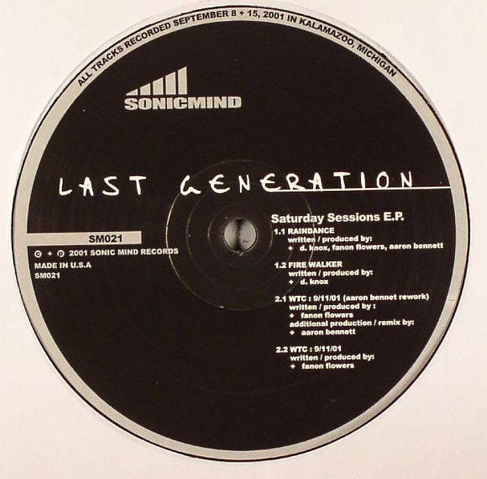 LAST GENERATION - Saturday Sessions EP