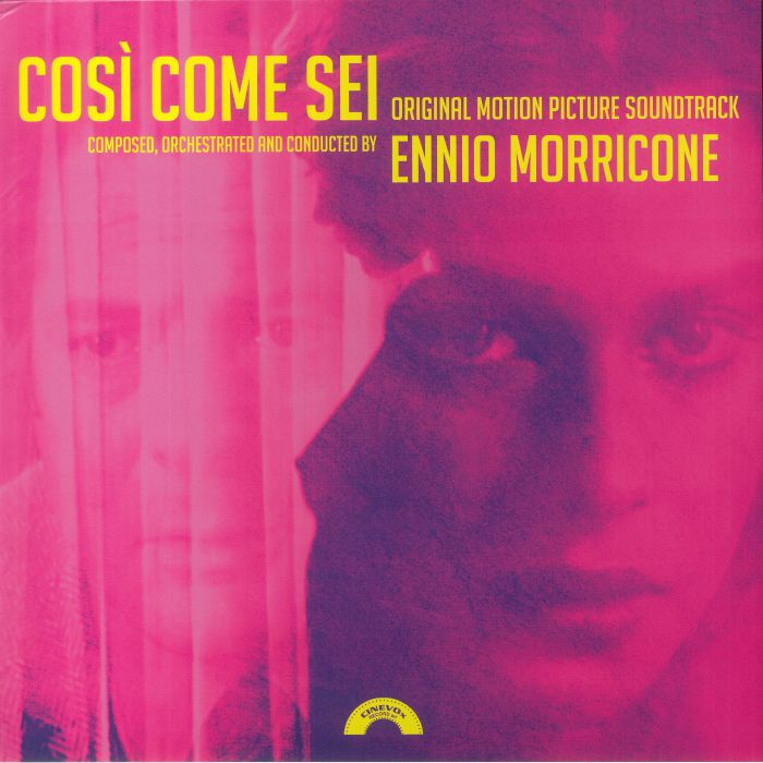 Ennio Morricone – Cosi Come Sei (Soundtrack) vinyl cover