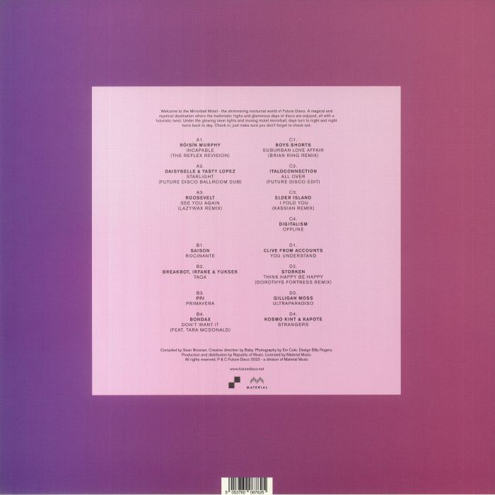 VARIOUS - Future Disco 15: Mirrorball Motel