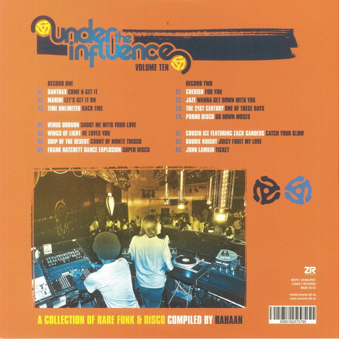 RAHAAN/VARIOUS - Under The Influence Vol 10