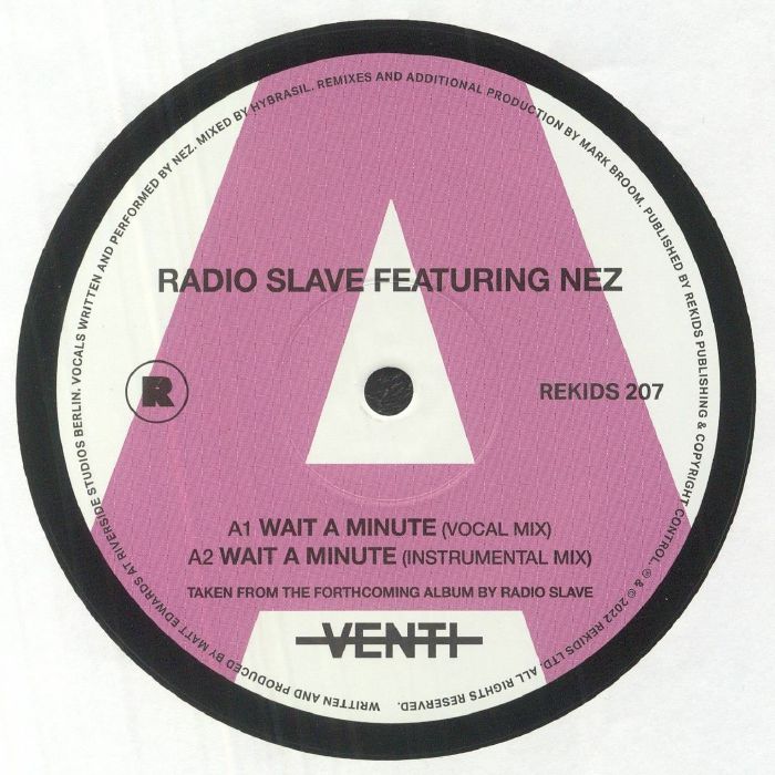 RADIO SLAVE feat NEZ - Wait A Minute