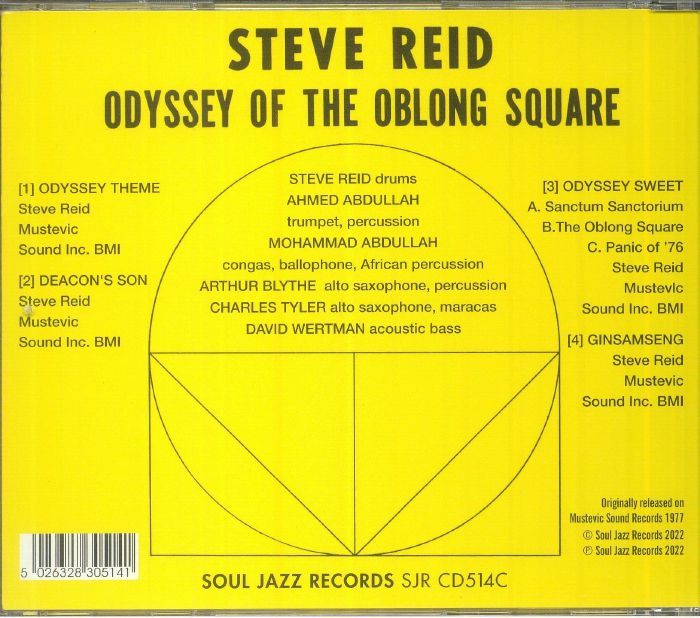 REID, Steve - Odyssey Of The Oblong Square (reissue)