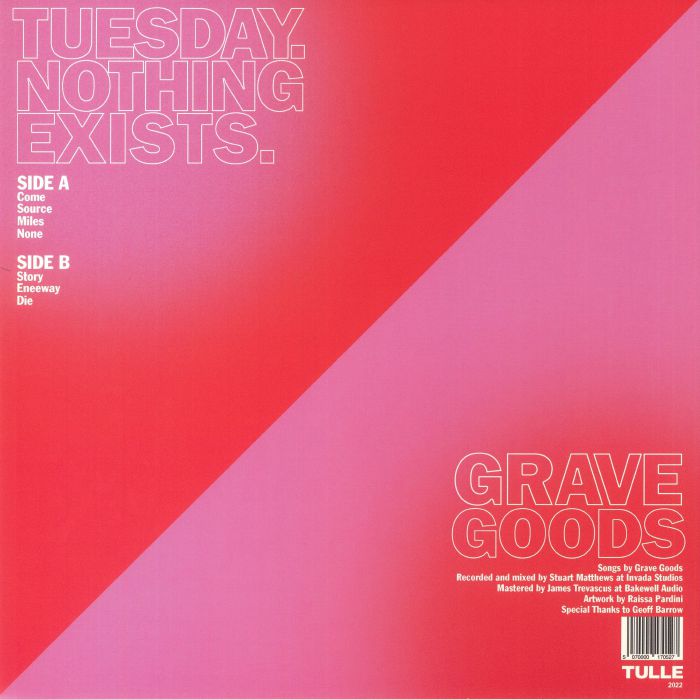 GRAVE GOODS - Tuesday Nothing Exists