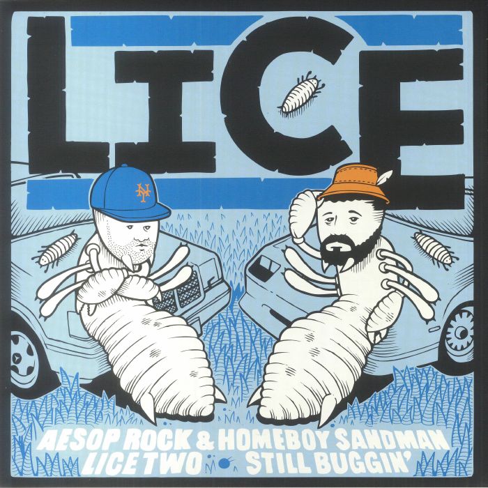 Aesop Rock | Homeboy Sandman – Lice Two: Still Buggin' vinyl cover
