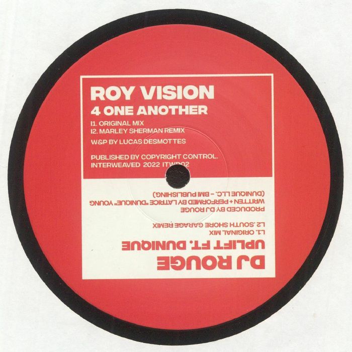 ROY VISIONS/DJ ROUGE - Balance Vs Interweaved EP (feat Marley Sherman & South Shore Garage remixes)