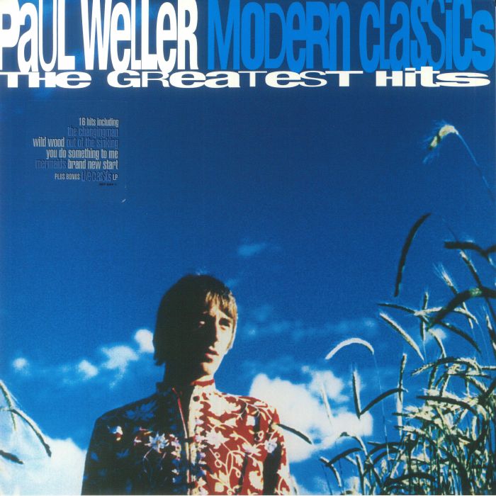Paul Weller – Modern Classics: The Greatest Hits vinyl cover