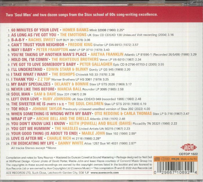 VARIOUS - Wrap It Up: The Isaac Hayes & David Porter Songbook