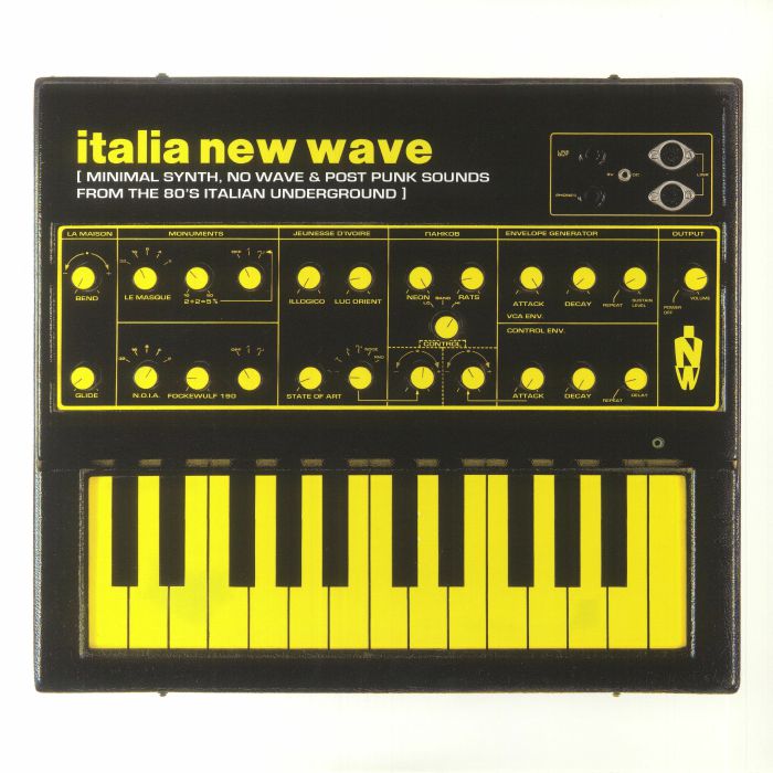 VARIOUS Italia New Wave Minimal Synth New Wave & Post Punk From The