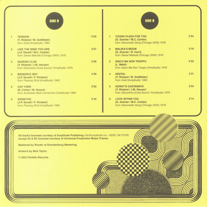 VARIOUS - Amplitude: The Hidden Sounds Of French Library 1978-1984