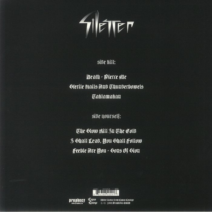 SILENCER - Death, Pierce Me (reissue)