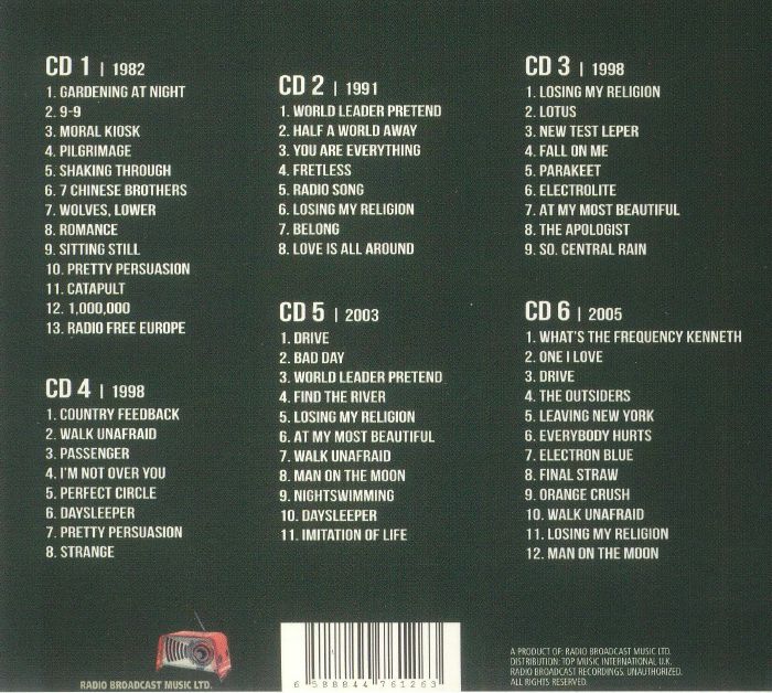 REM - Box CD at Juno Records.