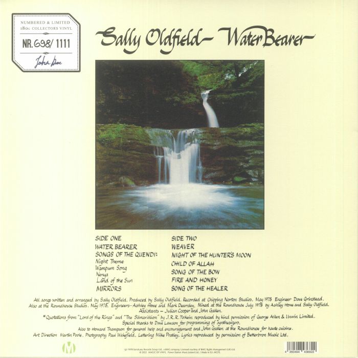 OLDFIELD, Sally - Water Bearer (Collectors Edition)