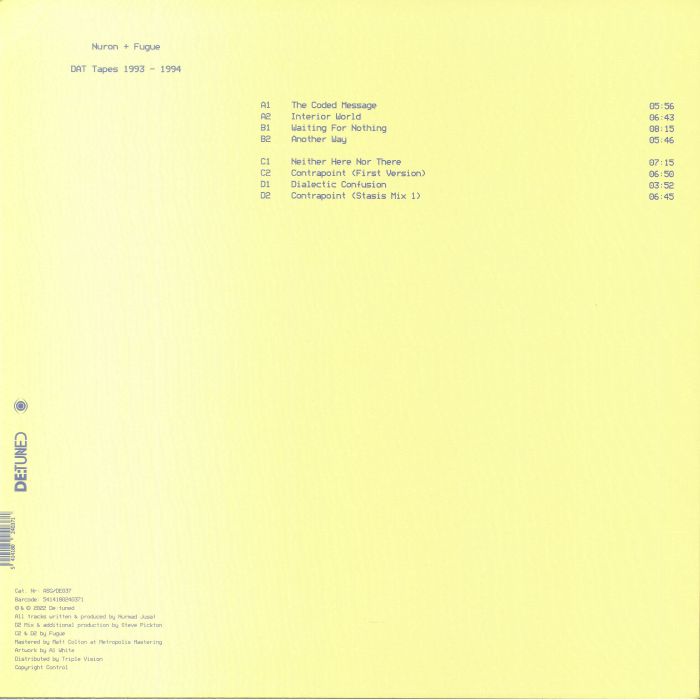 NURON/FUGUE - DAT Tapes 1993-1994