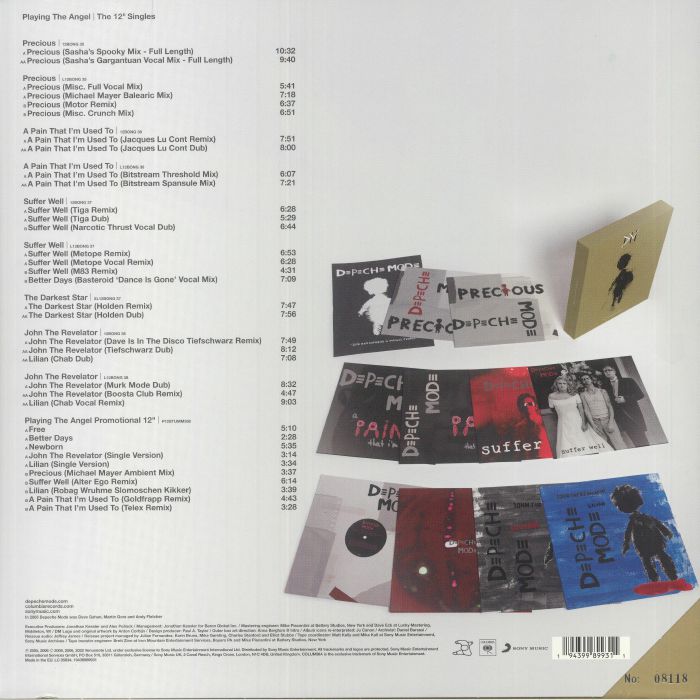 DEPECHE MODE - Playing The Angel: The 12" Singles