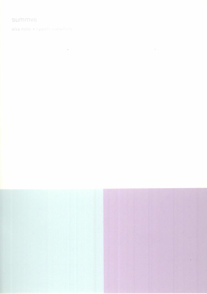 ALVA NOTO/RYUICHI SAKAMOTO - Summvs (remastered)