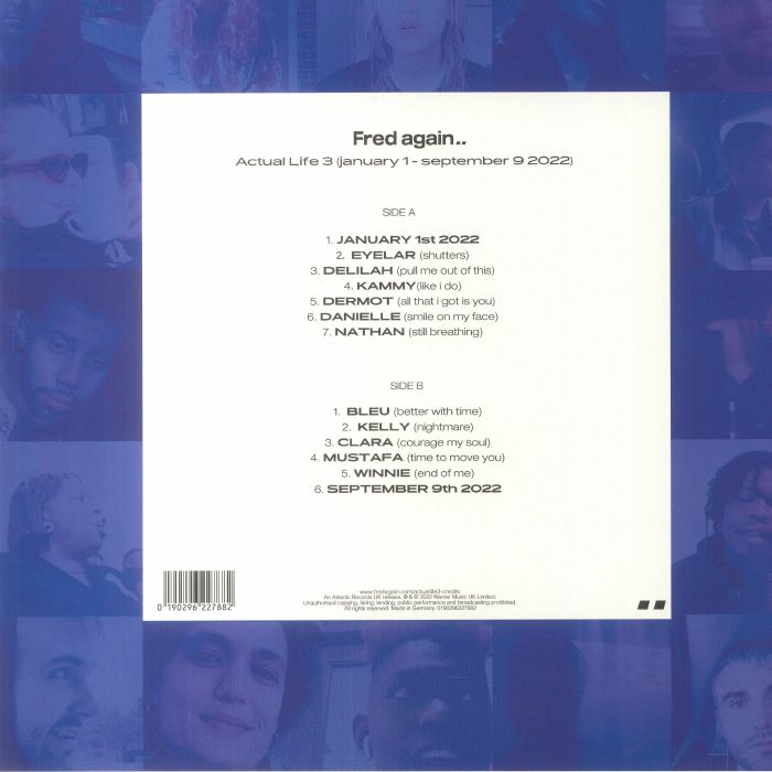 FRED AGAIN - Actual Life 3: January 1 - September 9 2022