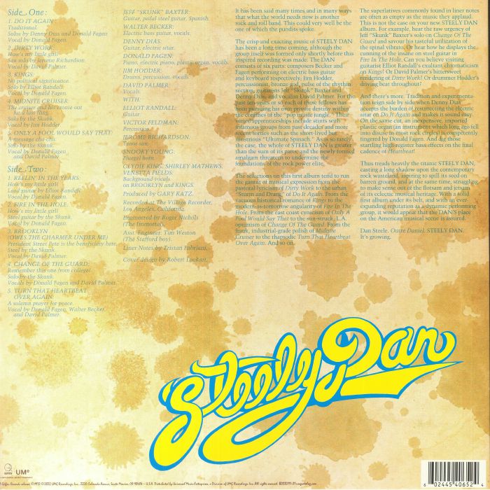 STEELY DAN - Can't Buy A Thrill (reissue)