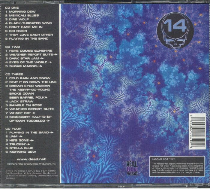 GRATEFUL DEAD - Dick's Picks Vol 14: Boston Music Hall 11/30/73 & 12/2/73
