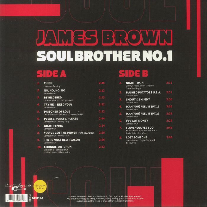 BROWN, James - Soul Brother No 1