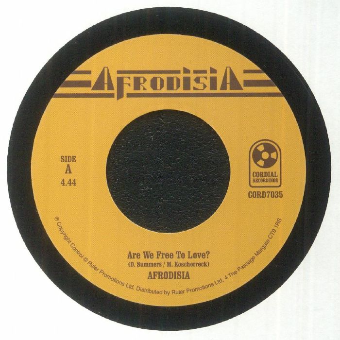 Afrodisia – Are We Free To Love? vinyl cover