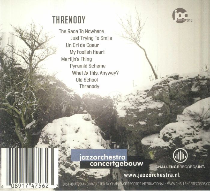 JAZZ ORCHESTRA OF THE CONCERTGEBOUW - Threnody