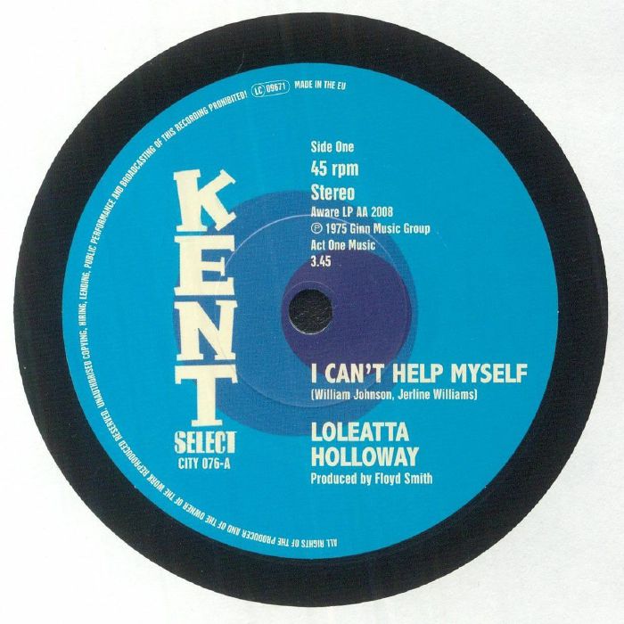 Loleatta HOLLOWAY I Can t Help Myself Vinyl at Juno Records.