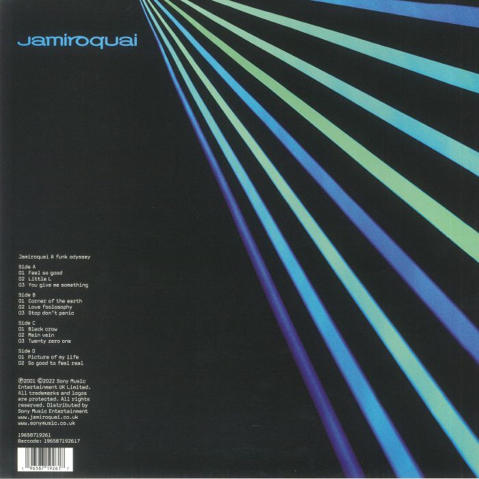 JAMIROQUAI - A Funk Odyssey (reissue)