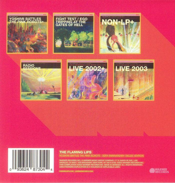 FLAMING LIPS, The - Yoshimi Battles The Pink Robots (20th Anniversary Deluxe Edition)