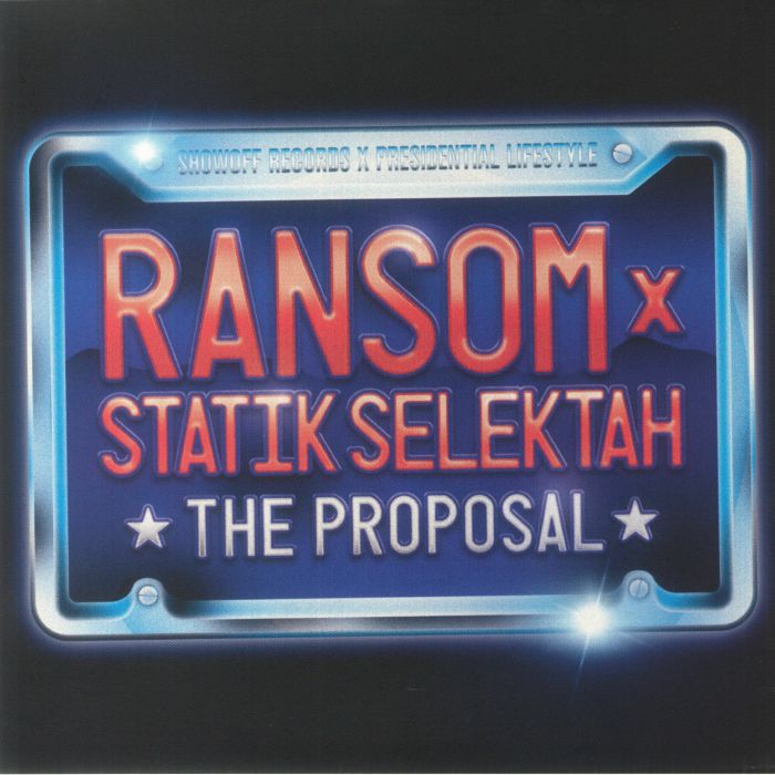 Ransom | Statik Selektah – The Proposal vinyl cover
