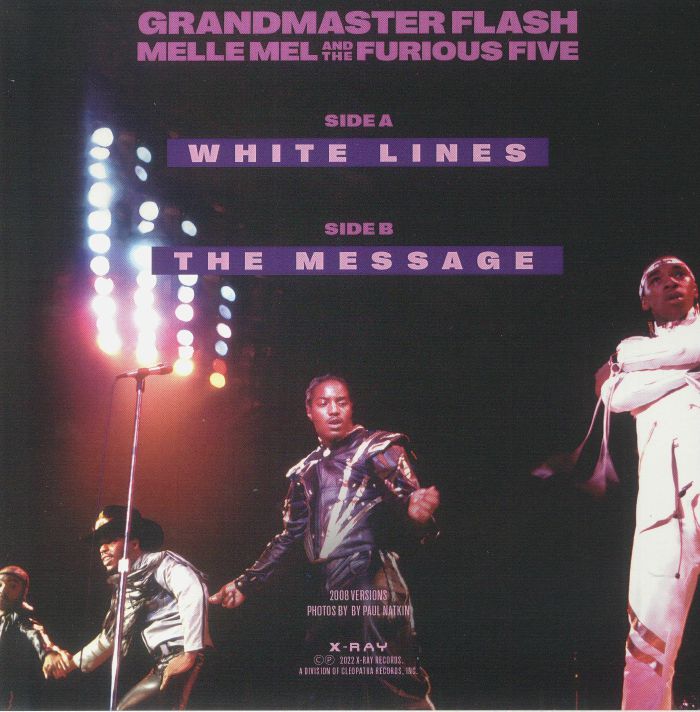 GRANDMASTER FLASH/MELLE MEL/THE FURIOUS FIVE - White Lines