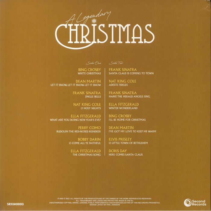 VARIOUS - A Legendary Christmas Volume Three: The Gold Collection