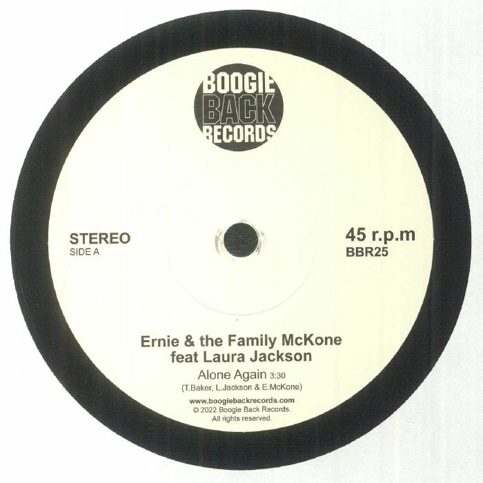 ERNIE & THE FAMILY McKONE feat LAURA JACKSON - Alone Again
