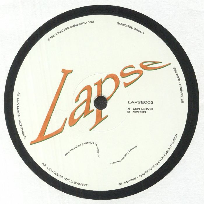 LEWIS, Len/MARIIIN - LAPSE 002