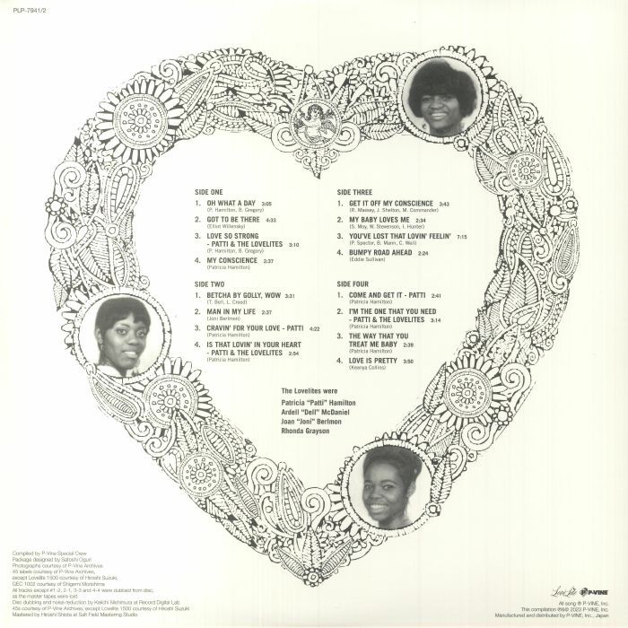 LOVELITES, The - Love So Strong: The Lovelite Recordings