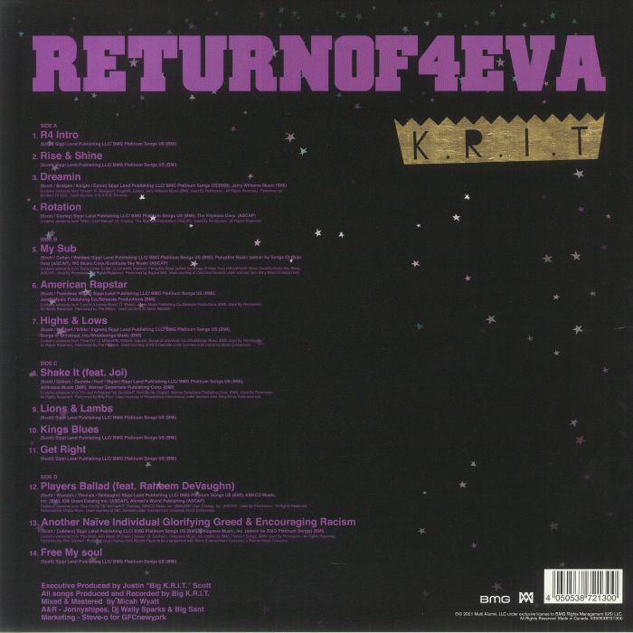 BIG KRIT - Return Of 4eva (reissue) Vinyl at Juno Records.