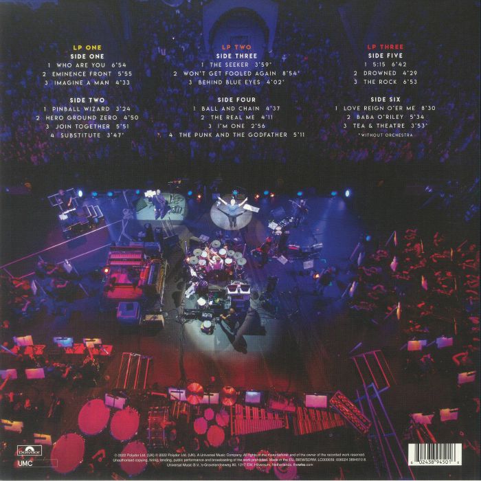 WHO, The - The Who With Orchestra: Live At Wembley