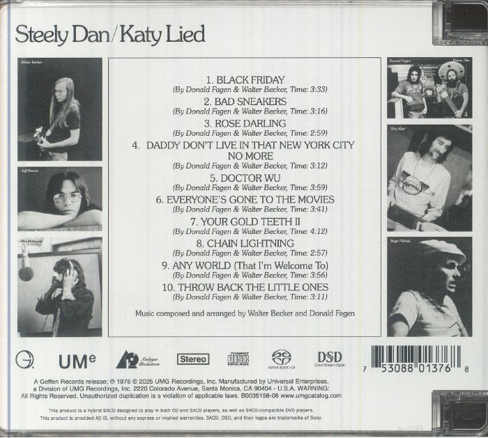 STEELY DAN - Katy Lied (reissue)