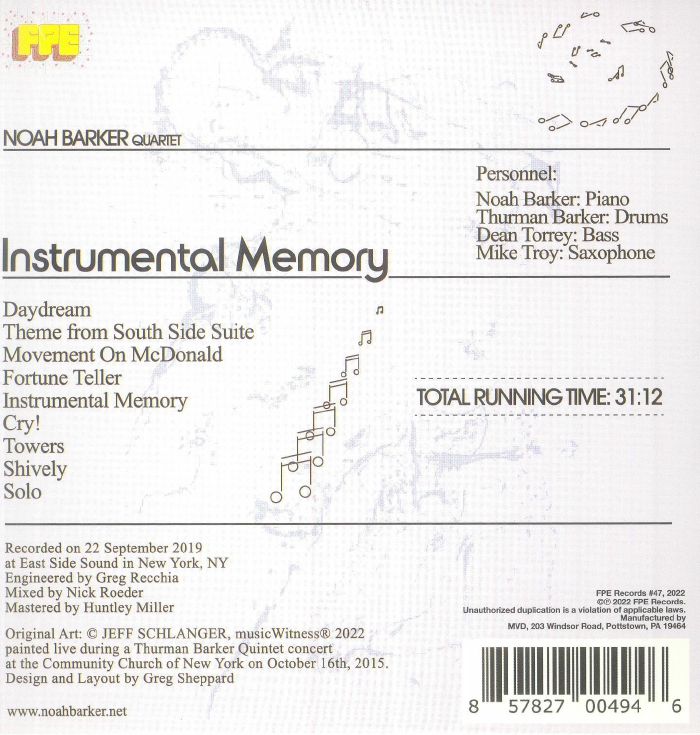 BARKER, Noah - Instrumental Memory