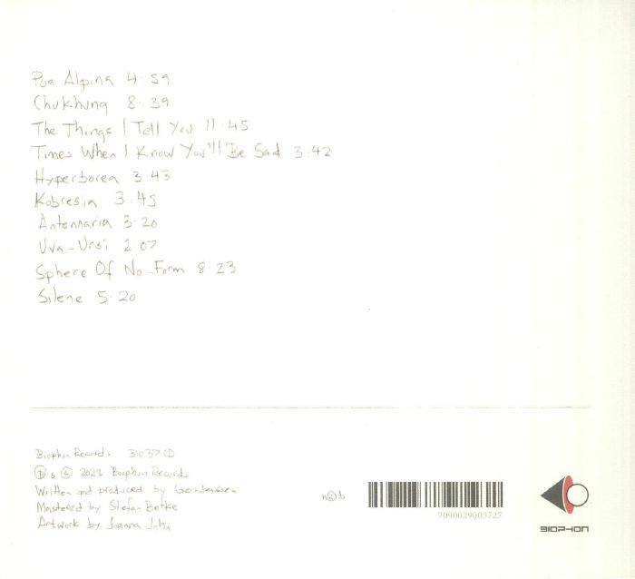 BIOSPHERE - Substrata (Alternative Versions)