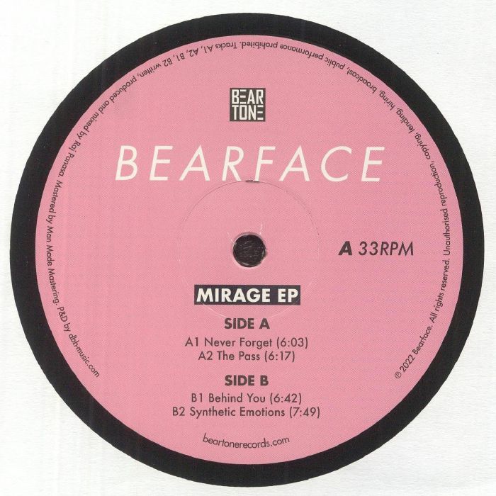 BEARFACE - Mirage EP
