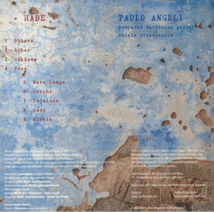 Paolo ANGELI - Rade