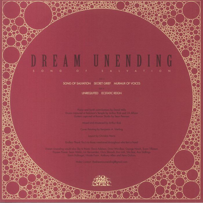 DREAM UNENDING - Song Of Salvation Vinyl at Juno Records.