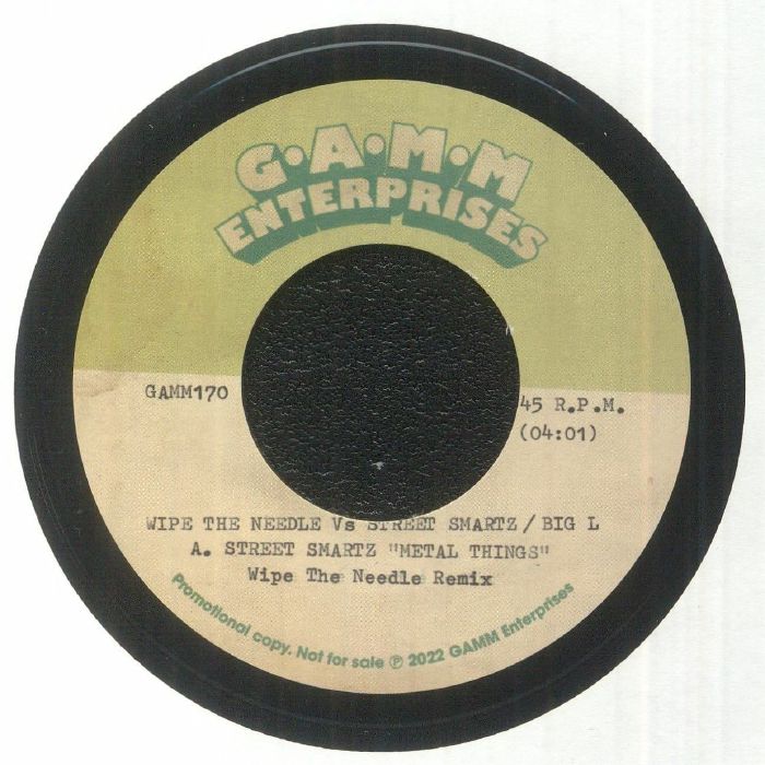 Wipe The Needle, Big L, Street Smartz / Metal Things Remix & Put It On Remix