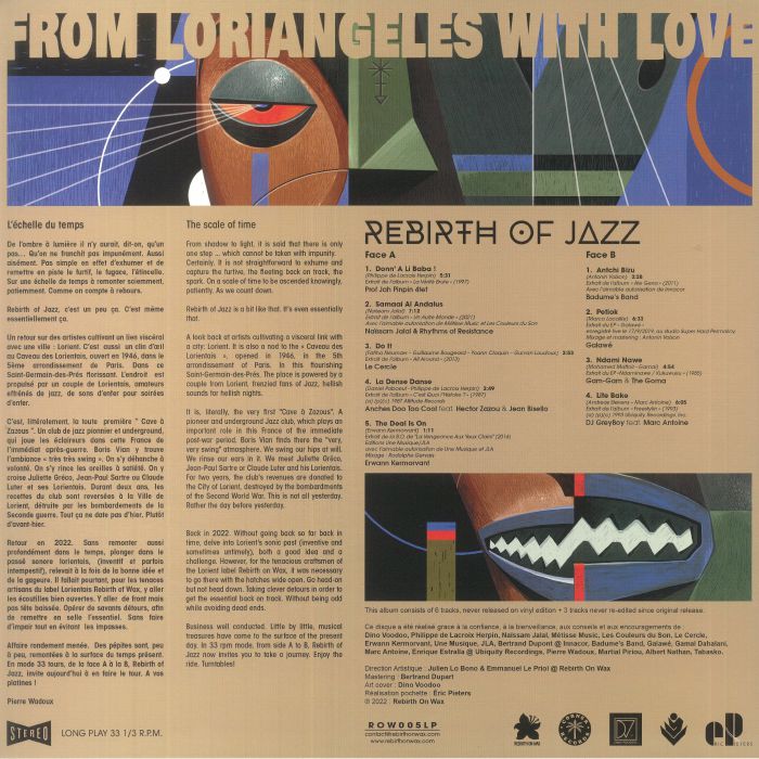 VARIOUS - Rebirth Of Jazz: From Loriengeles With Love