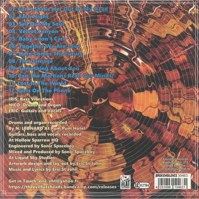 EVIL FUZZHEADS, The - Evil Savage Voodoo