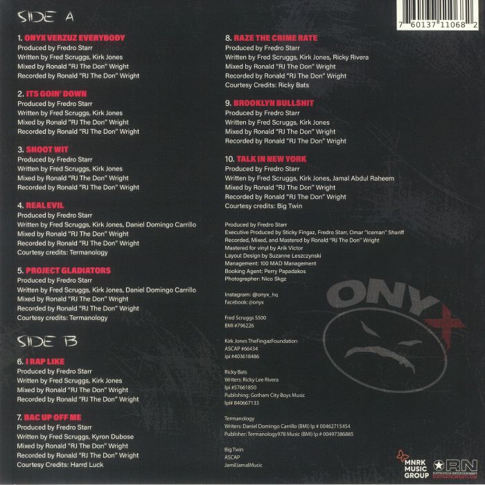 ONYX - Onyx Versus Everybody