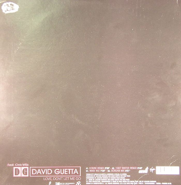 David Guetta - Love Is Gone Featuring Chris Willis by