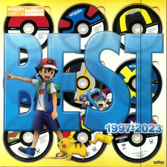 Pokemon: Theme Song Collection Best Of Best Of Best 1997-2023
