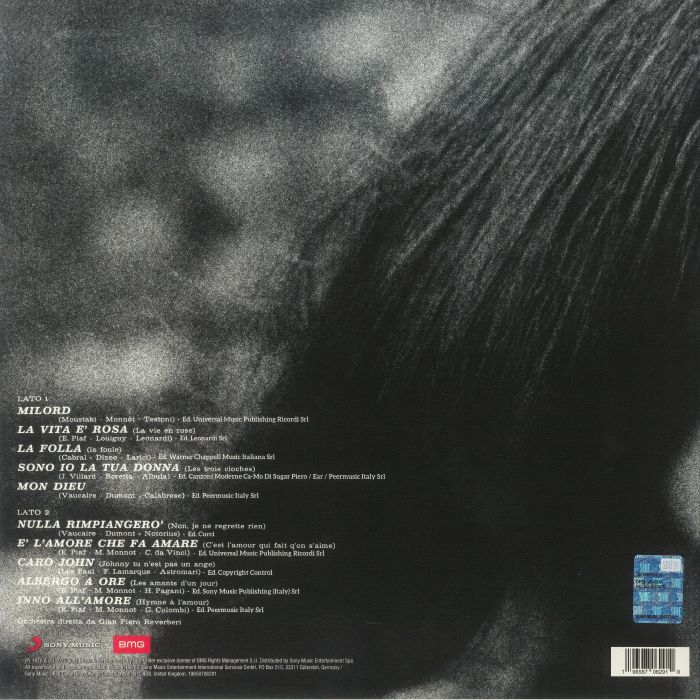 MILVA - Canzoni Di Edith Piaf (reissue)