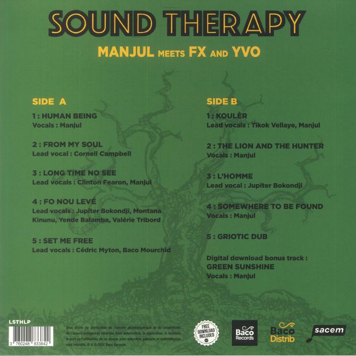 MANJUL/CORNELL CAMPBELL/CEDRIC MYTON meets FX & YVO - Sound Therapy